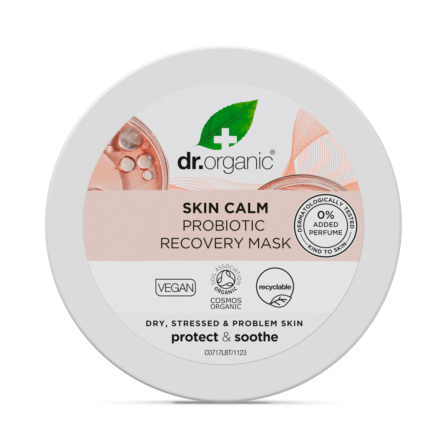 Dr Organic Skin Calm Probiotic Recovery Mask 100ml - British product
