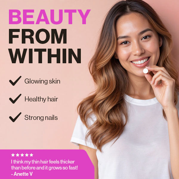4HER Hair vitamins 60 tablets, imported from the UK
