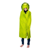 Cozy Noxxiez kids Dino hooded blanket large - British product