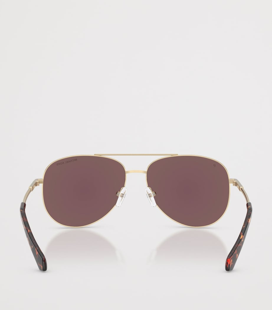 Michael Kors Perledo Piloten-Sonnenbrille (britische Marke)