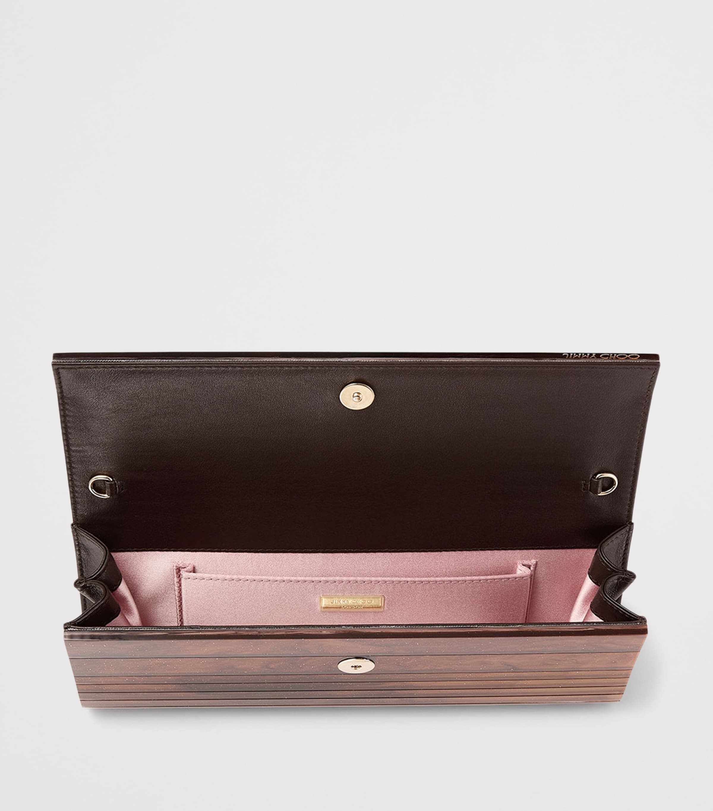 Jimmy Choo marble-effect Sweetie clutch bag, UK version