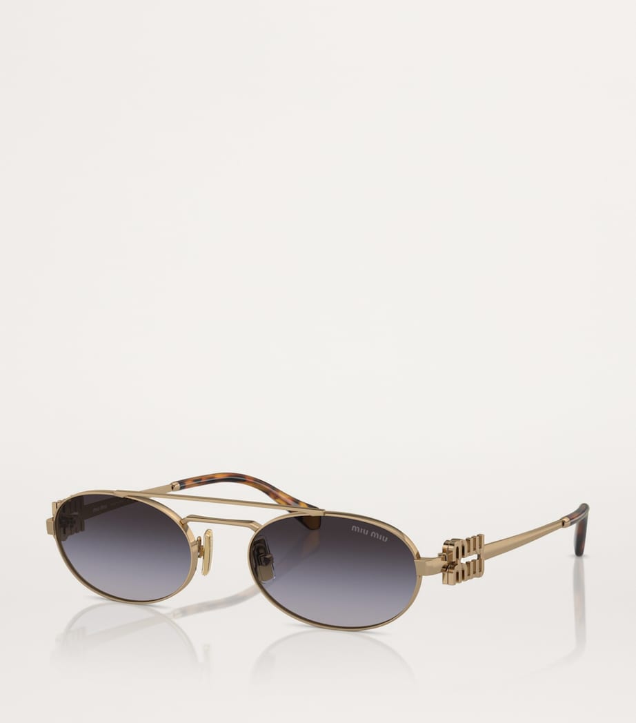 Miu Miu injected oval sunglasses design, UK version