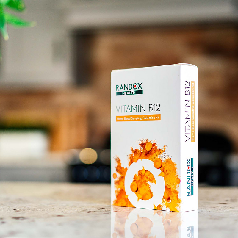 Randox Health Vitamin B12 Quickdraw home test kit, UK version