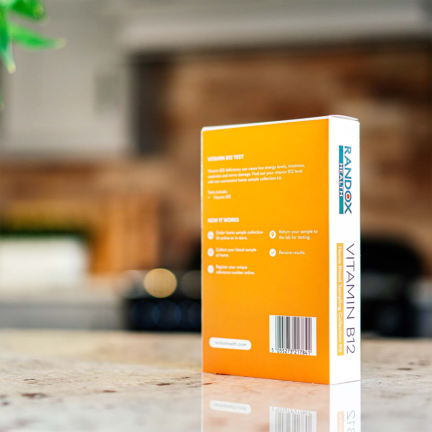 Randox Health Vitamin B12 Quickdraw home test kit, UK version
