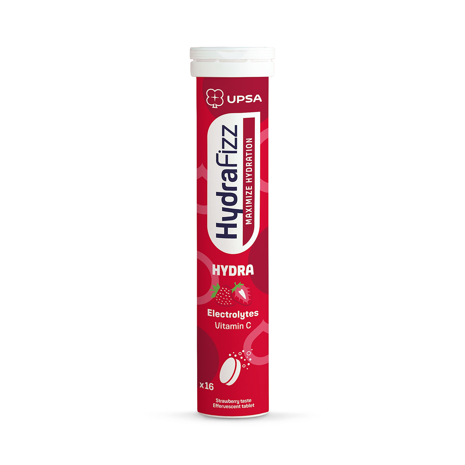 Hydrafizz Hydra + Boost effervescent supplement orange flavour, imported from the UK