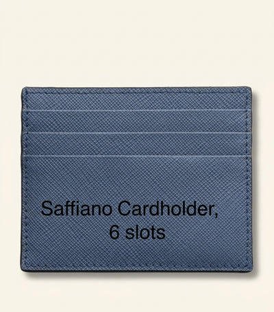 Harrods Prada Saffiano Leather Card Holder- Buy online at McGrocer