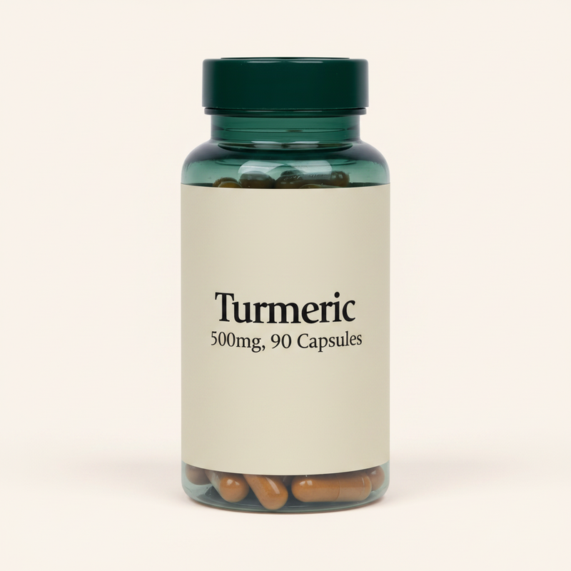 Holland & Barrett Turmeric 500mg Capsules 90, UK version
