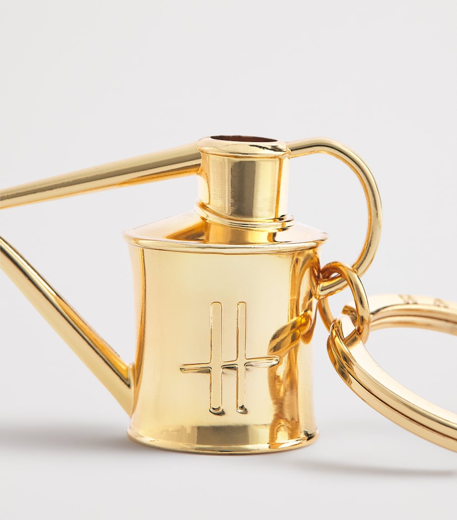 Harrods watering can keyring gold-tone, UK version