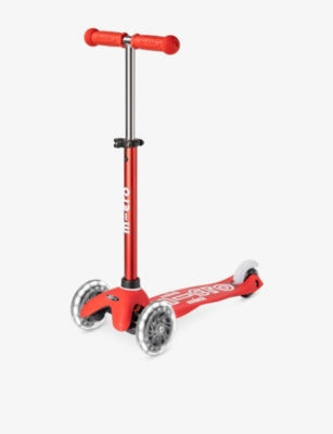 Micro Deluxe mini aluminium LED scooter, imported from the UK