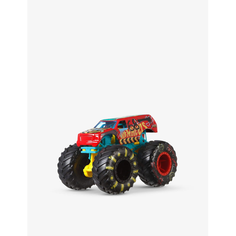 Hot Wheels Monster Trucks toy assortment with giant wheels (British brand)