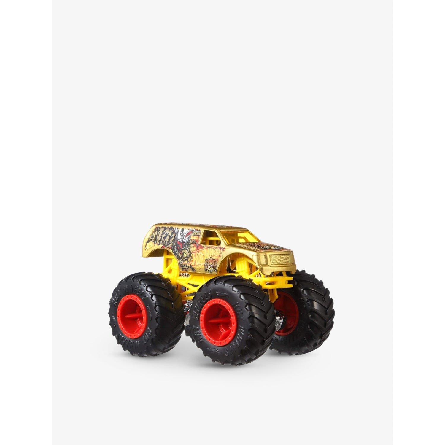 Hot Wheels Monster Trucks toy assortment with giant wheels (British brand)