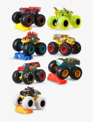 Hot Wheels Monster Trucks toy assortment with giant wheels (British brand)