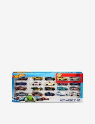 Hotwheels 20 pack die-cast model cars (British brand)