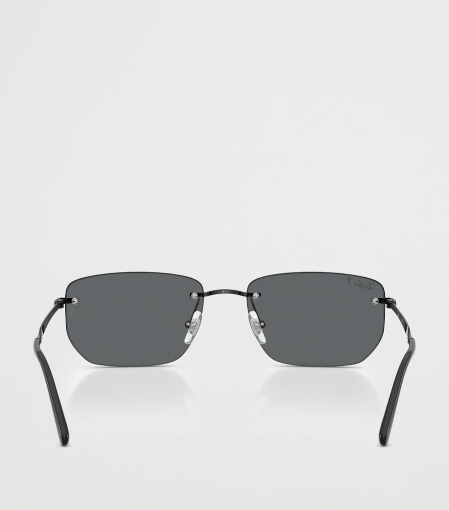 Ray-Ban RB3768 metal irregular sunglasses - British product