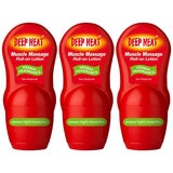 Deep Heat herbal roll-on lotion 3x50ml - British product