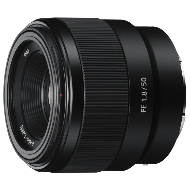 Sony 50mm f1.8 prime lens for E-mount (British brand)