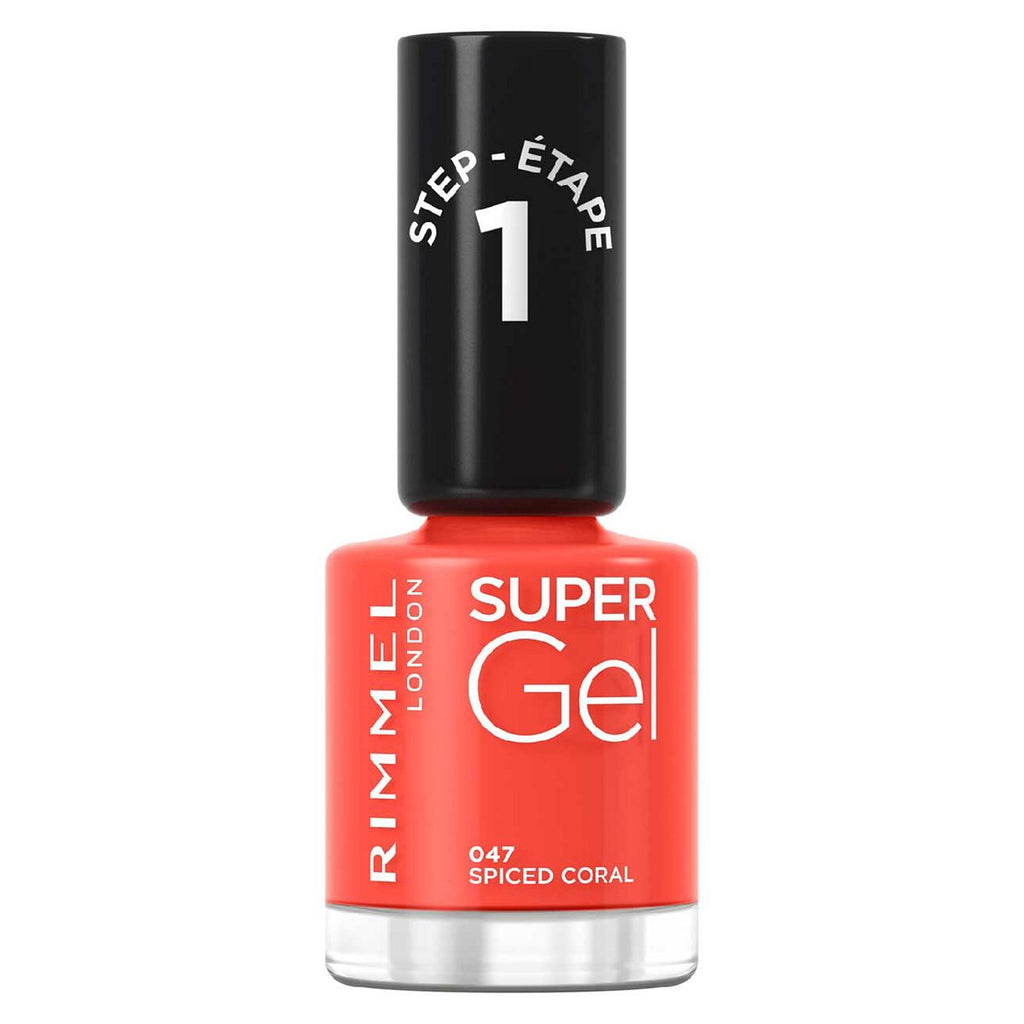 Rimmel Super Gel Nail Polish 047 Spiced Coral