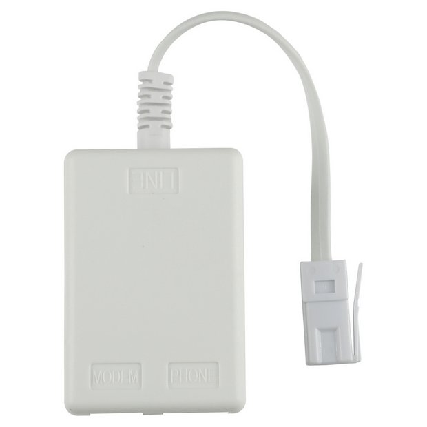 ADSL micro filter broadband accessory, imported from the UK