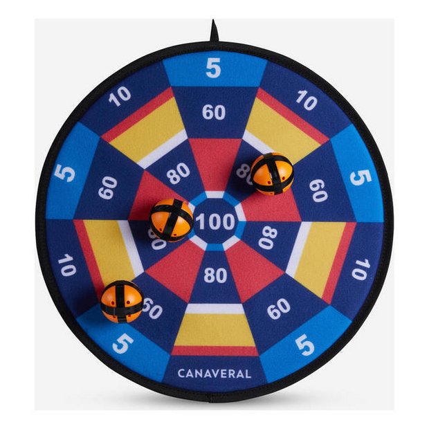 Canaveral velcro dartboard with Rip-Tab balls 37 cm, UK version