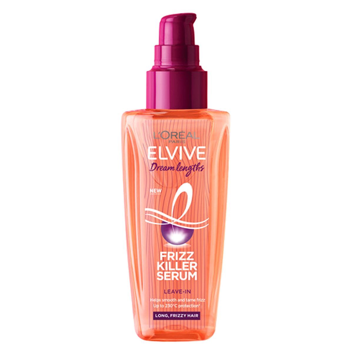 L'Oreal Paris Elvive Dream Lengths Frizz Killer Leave-In Serum for Long, Frizzy Hair 100ml GOODS Boots   