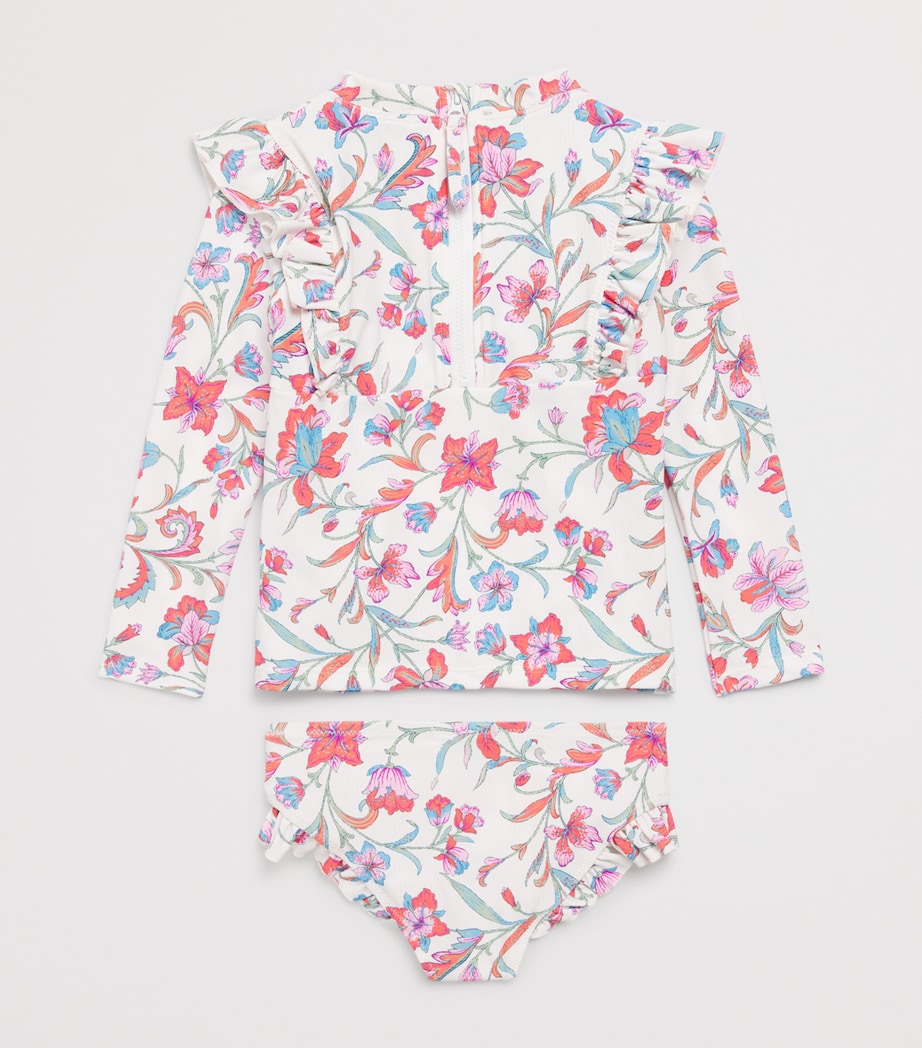 Louise Misha floral tankini and shorts set for children 3-10 years, UK version