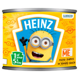 Heinz Despicable Me Minions Pasta Shapes in Tomato Sauce 205g Baked beans & canned pasta Sainsburys   