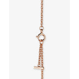 Tiffany T Smile 18ct rose-gold diamond bracelet, imported from the UK