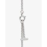 Tiffany & Co T Smile 18ct white-gold diamond bracelet (British brand)