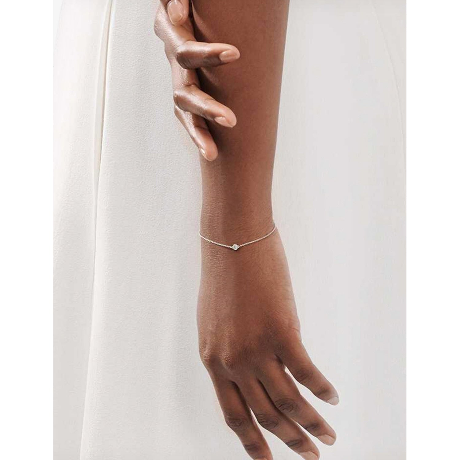 Elsa Peretti Diamonds by the Yard bracelet, size MD - British product