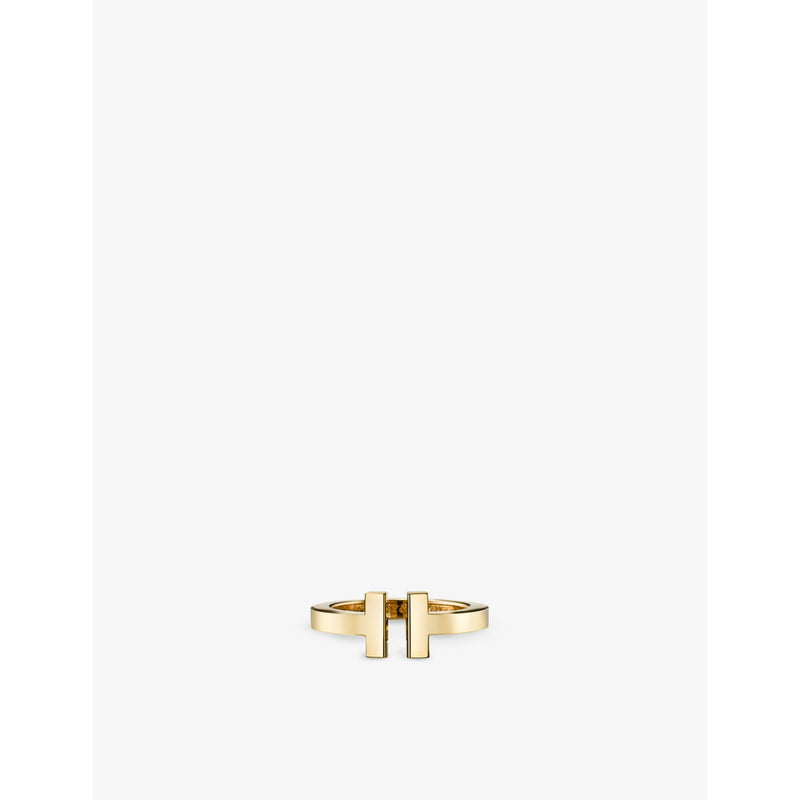 Tiffany T square ring 18k yellow-gold - British product