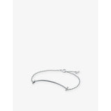 Tiffany & Co T Smile 18ct white gold diamond bracelet (British brand)