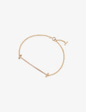 Tiffany T Smile yellow gold diamond bracelet, UK version