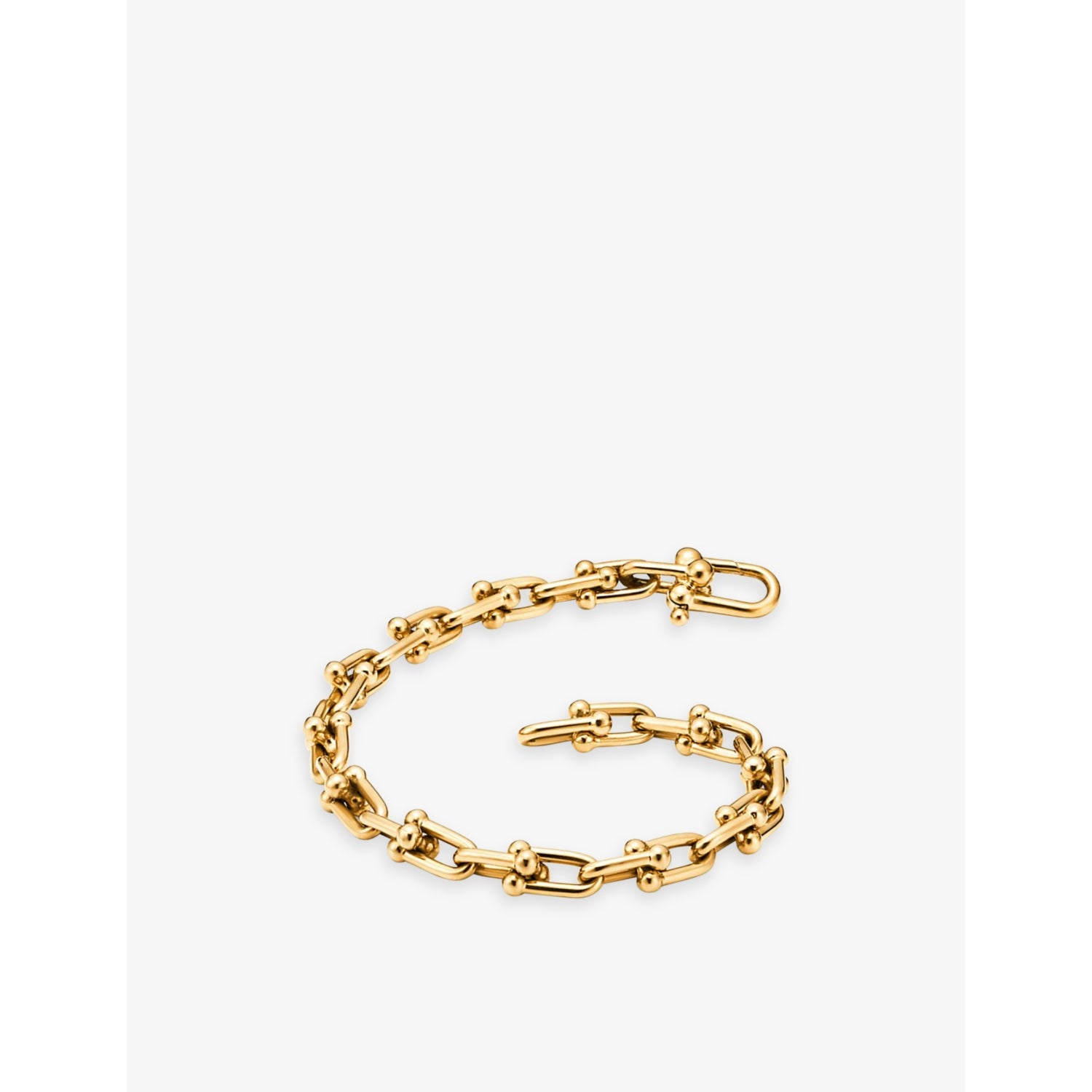 Tiffany & Co HardWear 18ct gold link bracelet size small - British product