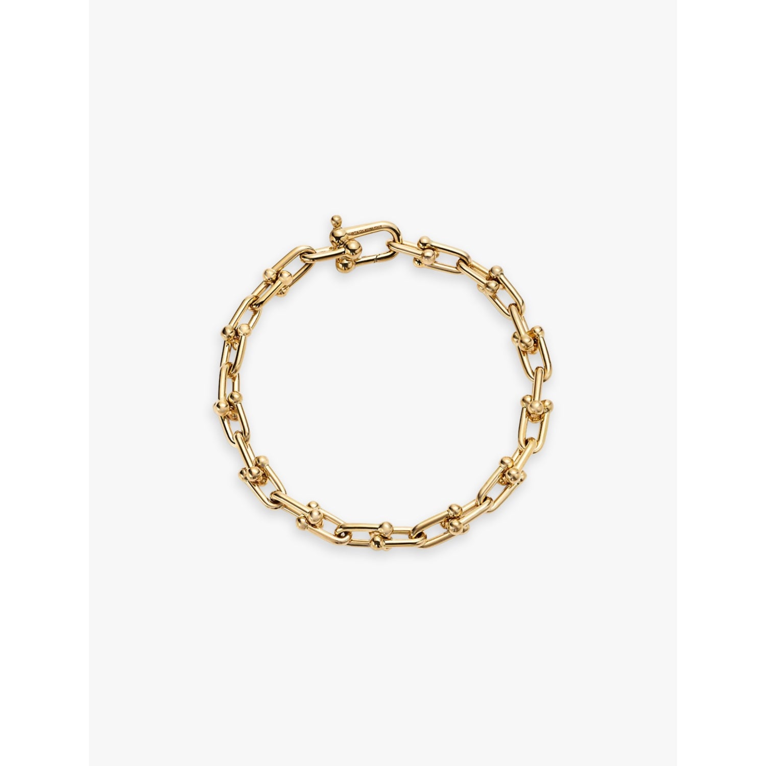 Tiffany & Co HardWear 18ct gold link bracelet size small - British product