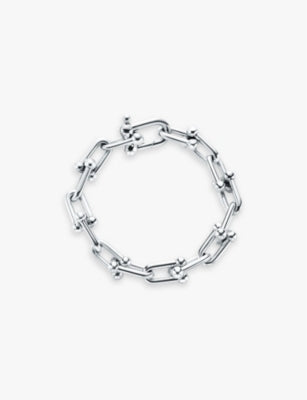 Tiffany HardWear Link sterling silver bracelet, imported from the UK