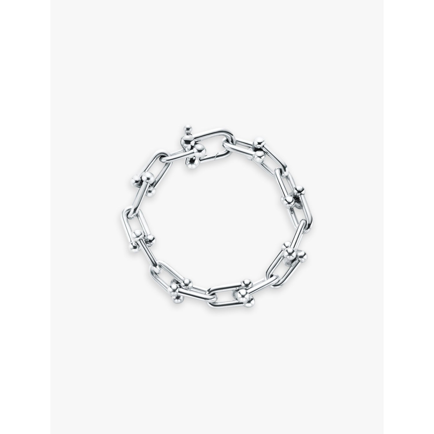 Tiffany HardWear Link sterling silver bracelet - S