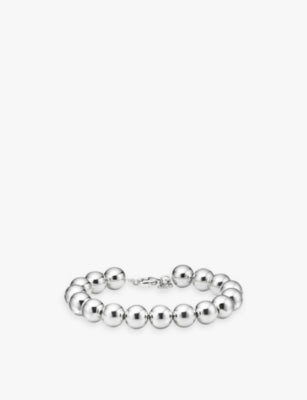 Tiffany sterling silver beads bracelet 19cm (British brand)