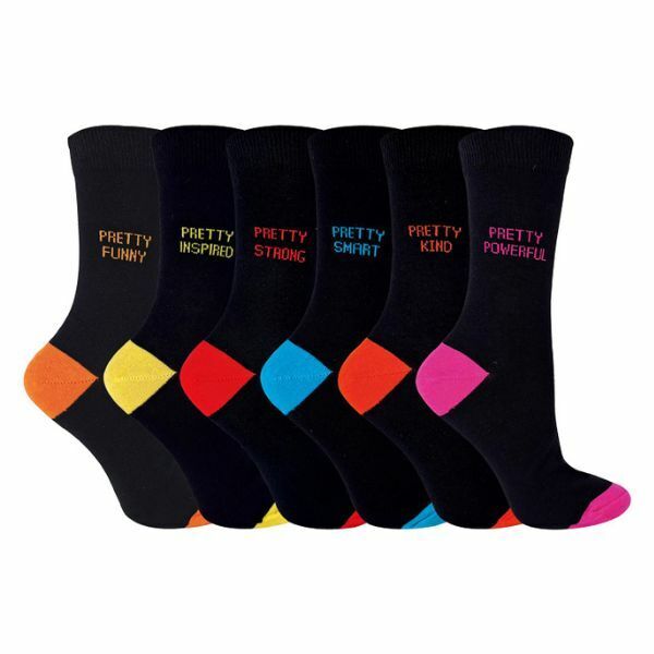 Sock Snob 6 Pairs Ladies Fun Pretty Socks 4-7 UK GOODS Superdrug   