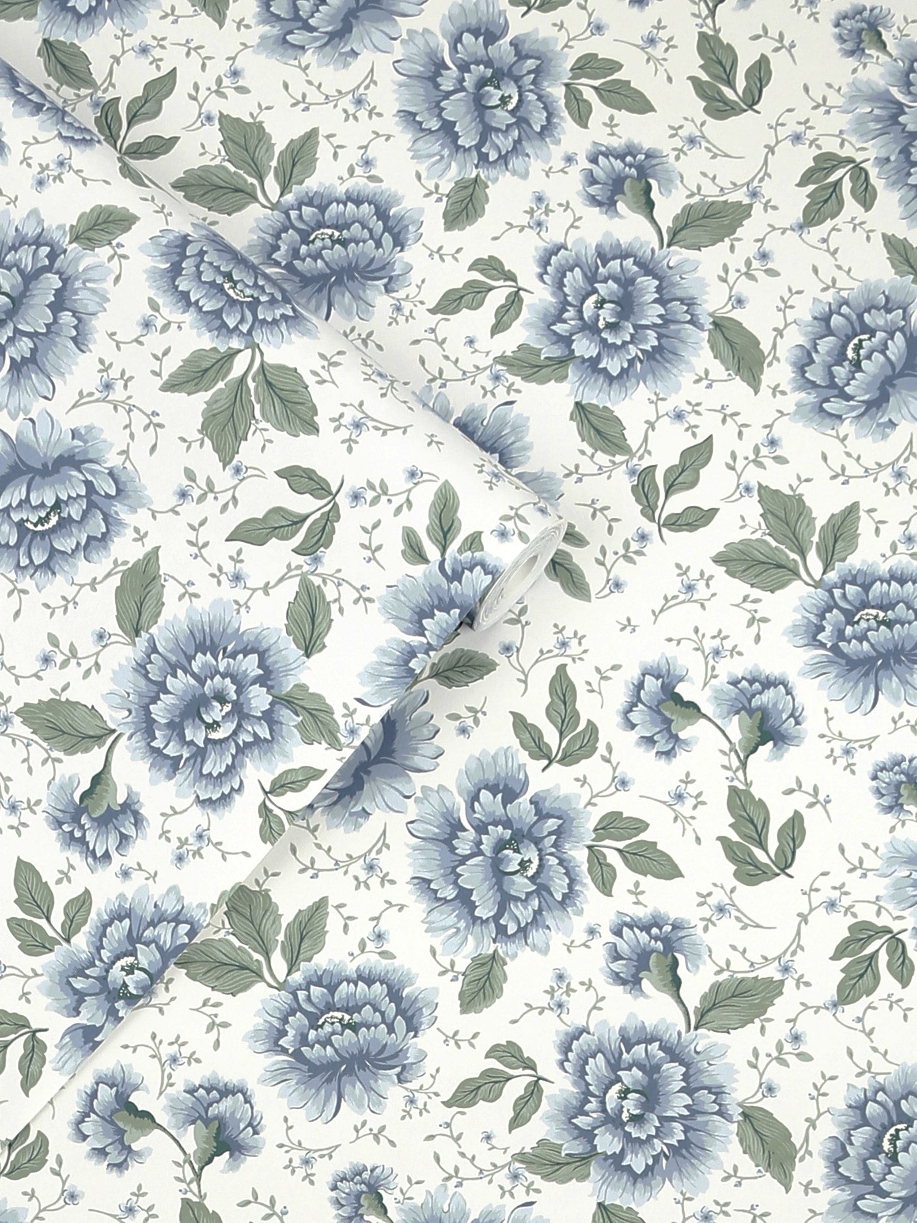Laura Ashley Pickworth Posy wallpaper 10m - British product