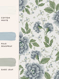 Laura Ashley Pickworth Posy wallpaper 10m - British product