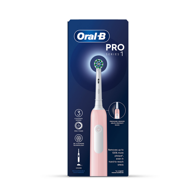 Oral-B Pro Series1 rechargeable toothbrush pink (British brand)