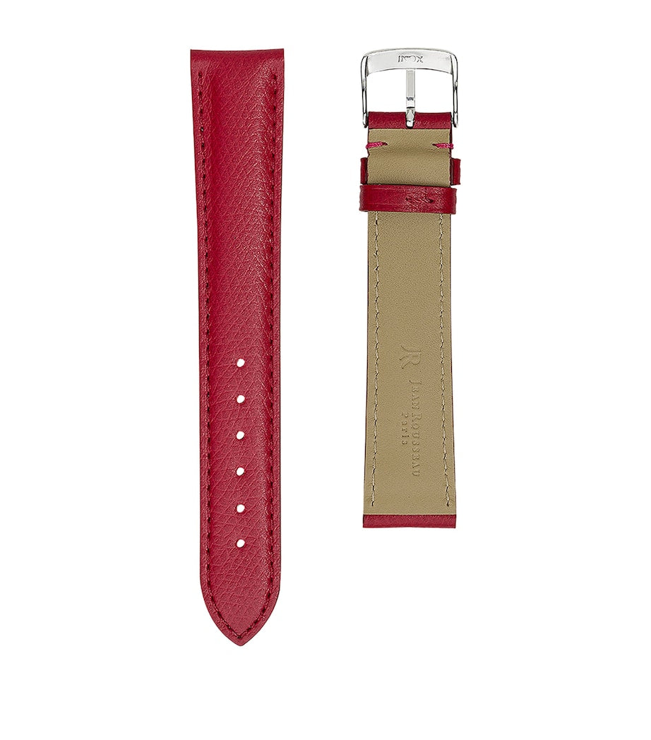 Jean Rousseau vegetable-tanned leather watch strap 16mm - British product