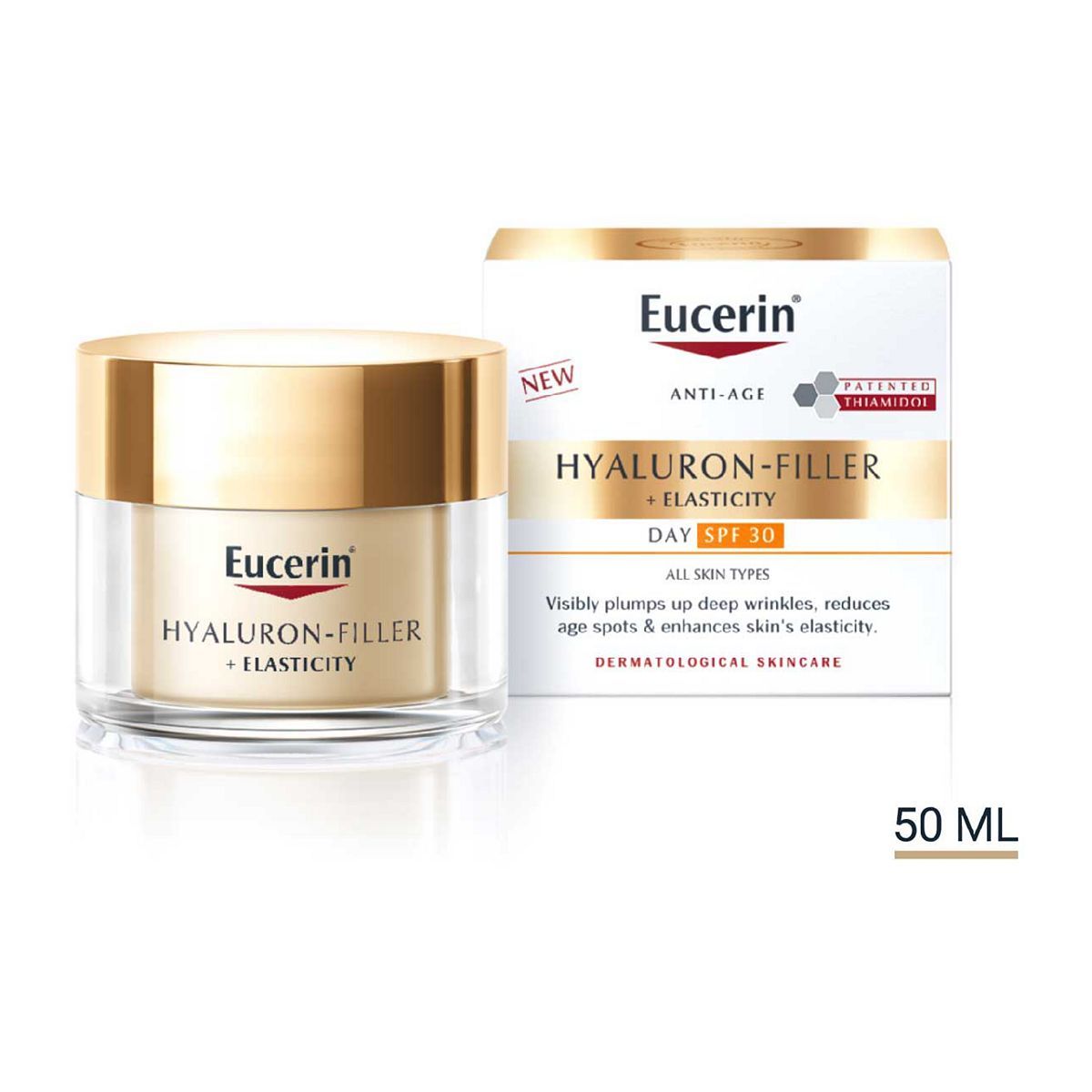 Eucerin Hyaluron-Filler + Elasticity Anti-Ageing Day Cream SPF30 50ml GOODS Boots   