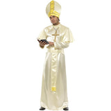 Smiffys pope costume set with robe and hat, UK version