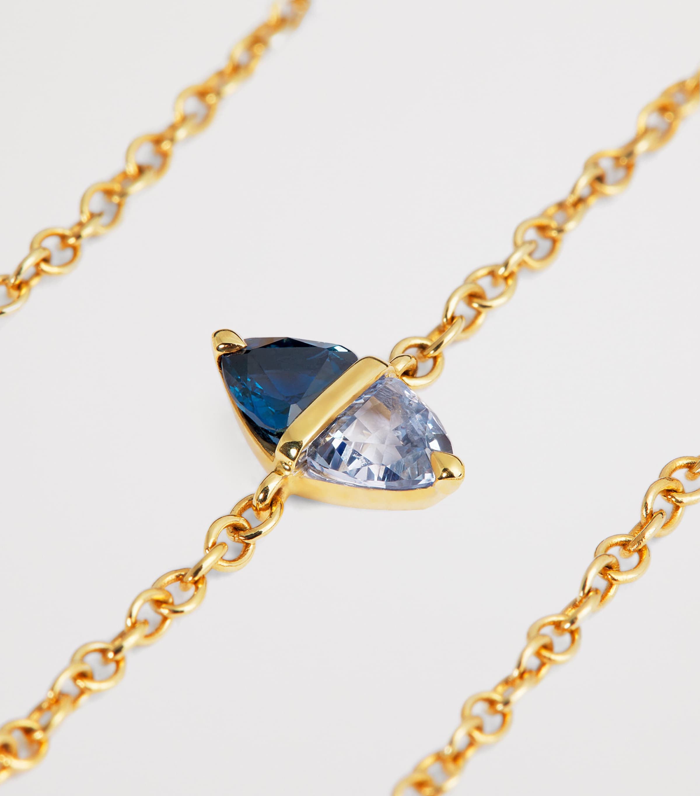 Emily P. Wheeler yellow gold sapphire Tilly bracelet (British brand)