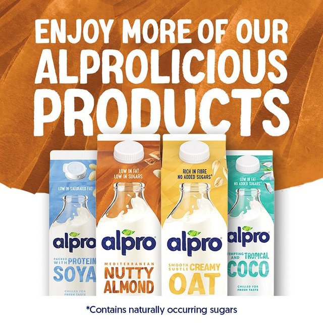 Alpro Almond Chilled Drink   1L GOODS M&S   