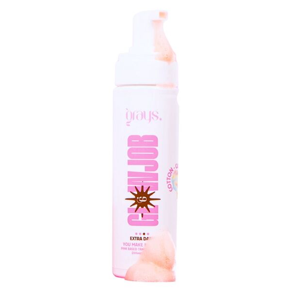 Glowjob Extra Dark tanning mousse 200ml - British product