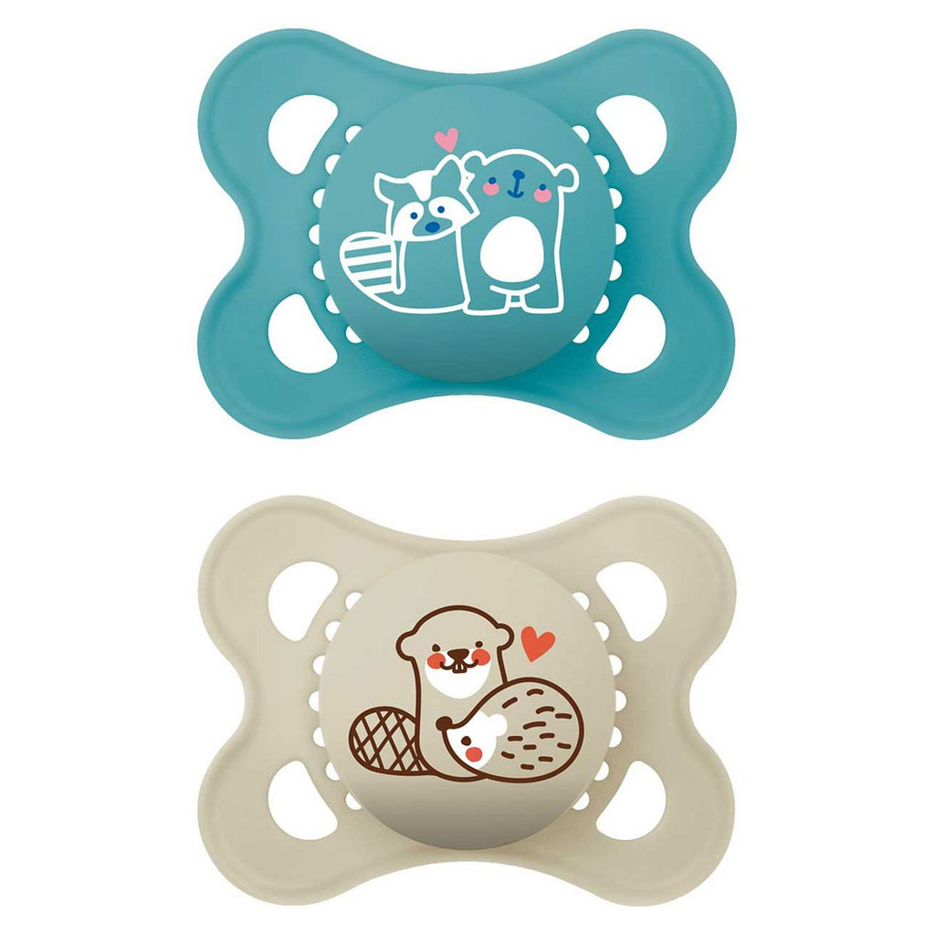 MAM Original 2-6 Months 2 Pack - Blue