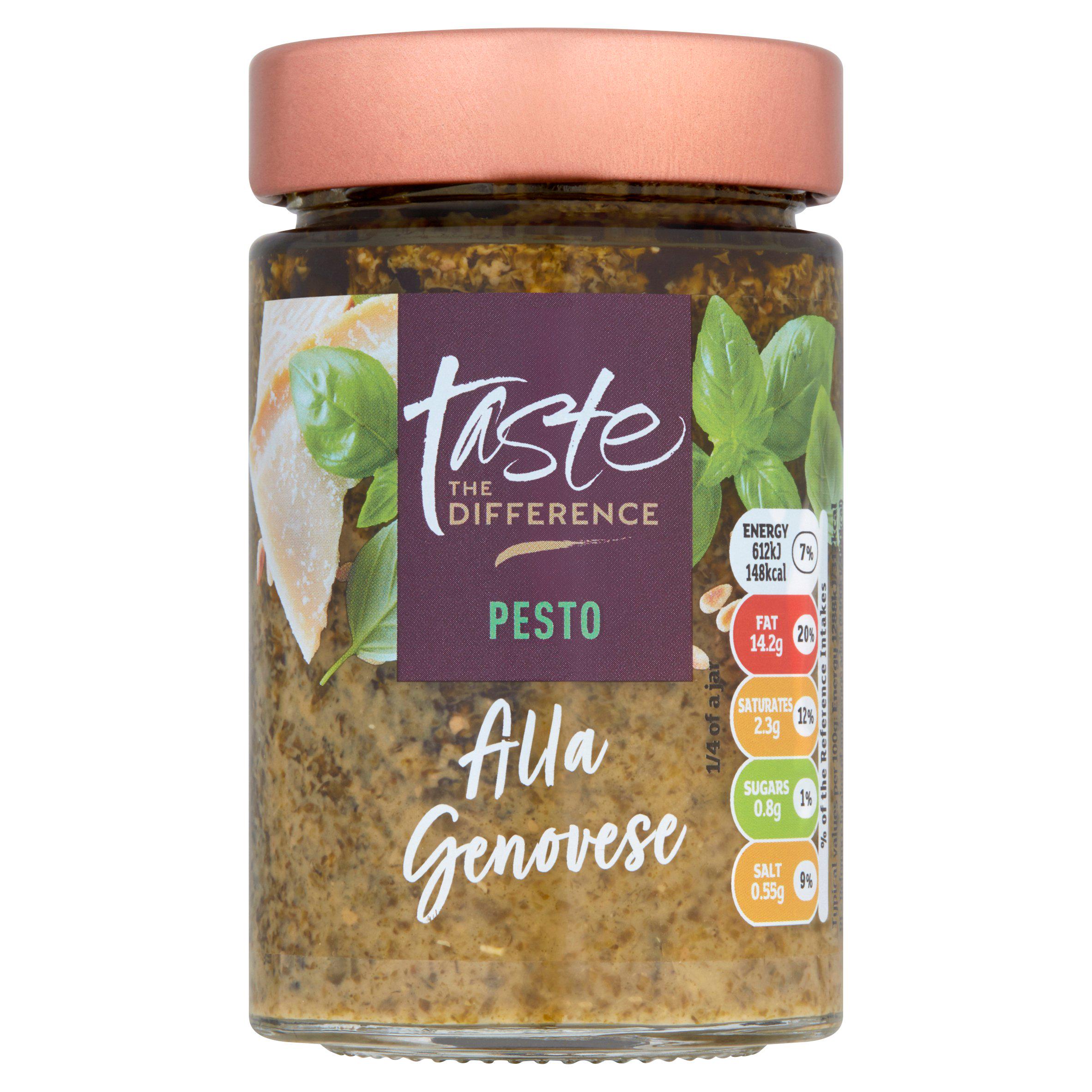 Sainsbury's Taste the Difference Alla Genovese Pesto 190g GOODS Sainsburys   