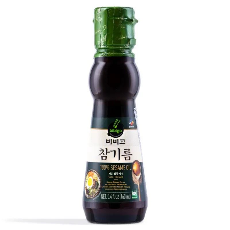 CJ Bibigo 100% sesame oil small bottle - British product